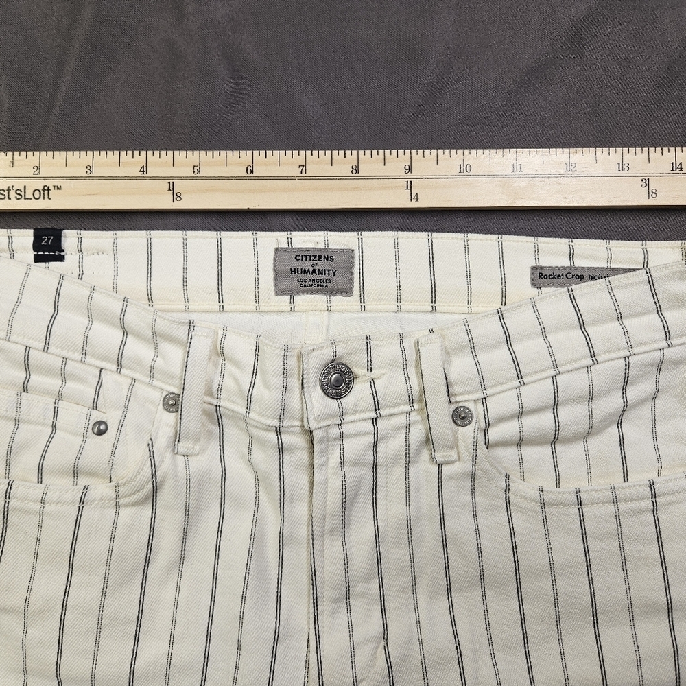 Citizens Of Humanity Rocket Crop High Rise Skinny Jeans! 27